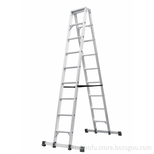 Aluminum Alloy A-Shape Ladder with Balance Beam